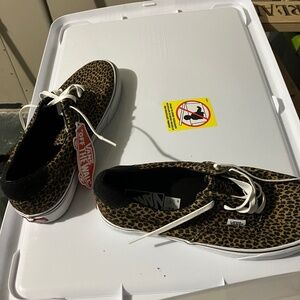 Vans leopard sneakers